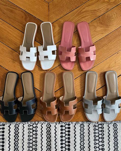 hermes oran shoes|Hermes oran sandal size chart.